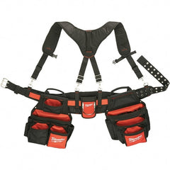 Milwaukee Tool - Tool Aprons & Tool Belts Tool Type: Tool Rig Minimum Waist Size: 30 - All Tool & Supply