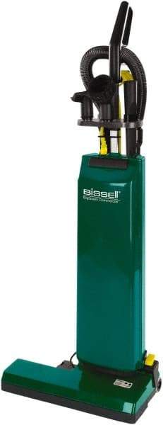 Bissell - Dual Motor Upright Vacuum Cleaner - 14" Cleaning Width, 9.6" Amps, D-Grip, Green - All Tool & Supply