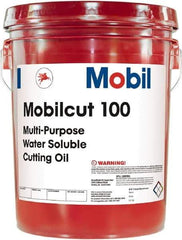 Mobil - Mobilcut, 5 Gal Pail Cutting Fluid - Water Soluble - All Tool & Supply