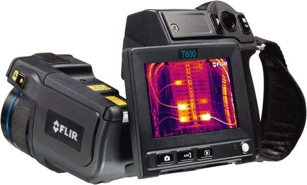 FLIR - -40 to 1,202°F (-40 to 650°C) Thermal Imaging Camera - 4.3" Color LCD Display, 1000 Image Storage Capacity, 480 x 360 Resolution - All Tool & Supply