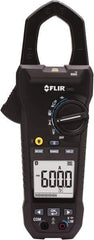 FLIR - CM83-NIST, CAT IV, Digital True RMS Wireless Clamp Meter with 1.45" Clamp On Jaws - 1000 VAC/VDC, 600 AC/DC Amps, Measures Voltage, Capacitance, Current, Frequency, Resistance - All Tool & Supply