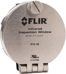 FLIR - 50mm (1.97\x94) Diam, Infrared Viewing Window - 2mm (0.08") Thickness, Use with Thermal Imagers - All Tool & Supply