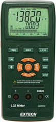 Extech - LCR200, Digital Passive Component LCR Multimeter - 200 mOhm, Measures Capacitance, Resistance - All Tool & Supply