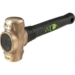 Wilton - Non-Sparking Hammers Tool Type: Brass Hammer Head Material: Brass - All Tool & Supply