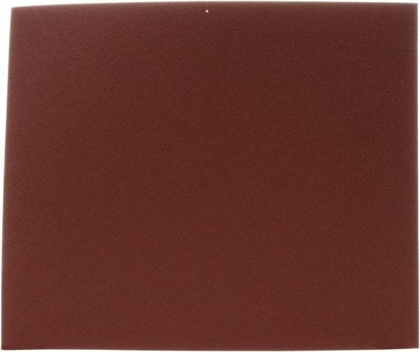 3M - 320 Grit, Aluminum Oxide Sanding Sheet - 11" Long x 9" Wide, Very Fine Grade, Weighted Cloth Backing - All Tool & Supply