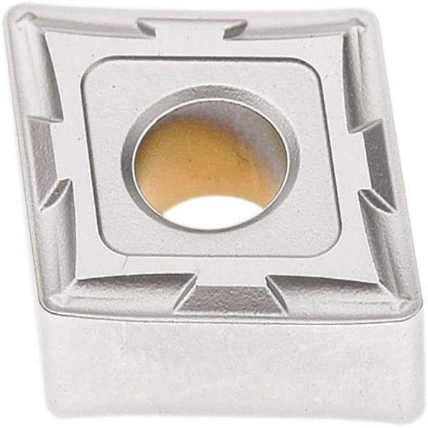 Seco - CNMG431 MF2 Grade TP0501 Carbide Turning Insert - Al2O3 Finish, 80° Diamond, 1/2" Inscr Circle, 3/16" Thick, 1/64" Corner Radius - All Tool & Supply