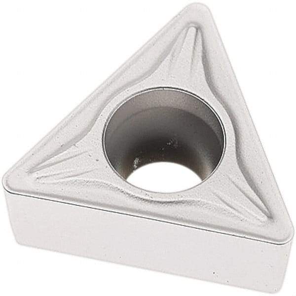 Seco - TCMT32.52 M5 Grade TP0501 Carbide Turning Insert - Al2O3 Finish, 60° Triangle, 3/8" Inscr Circle, 5/32" Thick, 1/32" Corner Radius - All Tool & Supply