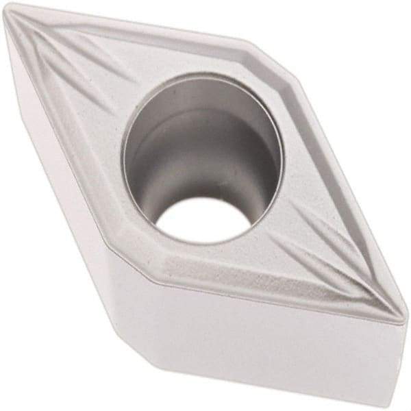 Seco - DCMT32.51 MF2 Grade TP0501 Carbide Turning Insert - Al2O3 Finish, 55° Diamond, 3/8" Inscr Circle, 5/32" Thick, 1/64" Corner Radius - All Tool & Supply