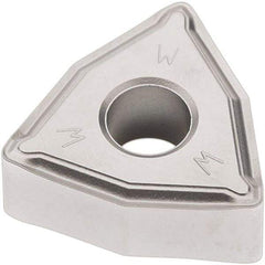 Seco - WNMG331 W-MF2 Grade TP2501 Carbide Turning Insert - Al2O3 Finish, 80° Trigon, 3/8" Inscr Circle, 3/16" Thick, 1/64" Corner Radius - All Tool & Supply