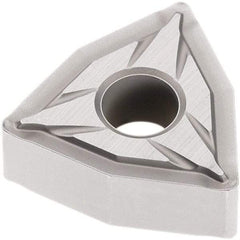 Seco - WNMG332 W-FF2 Grade TP2501 Carbide Turning Insert - Al2O3 Finish, 80° Trigon, 3/8" Inscr Circle, 3/16" Thick, 1/32" Corner Radius - All Tool & Supply