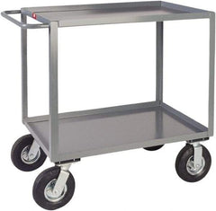 Jamco - 1,200 Lb Capacity, 30" Wide x 36" Long x 39" High Heavy Duty Service Cart - 2 Shelf, Steel - All Tool & Supply