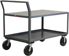 Jamco - 4,800 Lb Capacity, 36" Wide x 48" Long x 30" High Heavy Duty Service Cart - 2 Shelf, Steel - All Tool & Supply