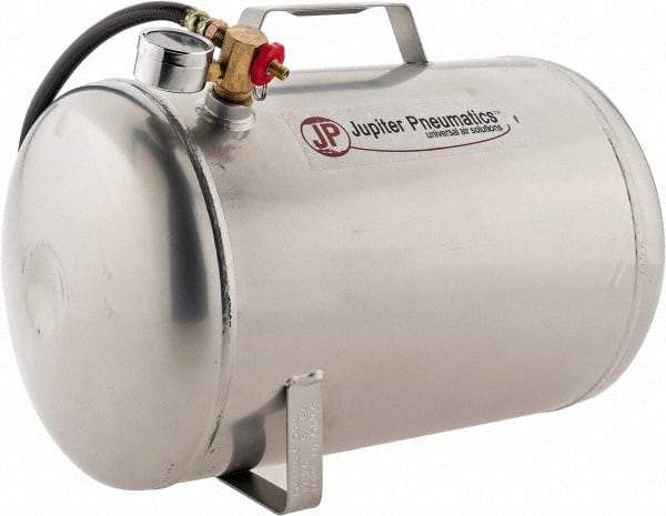 PRO-SOURCE - Compressed Air Tanks & Receivers Volume Capacity: 5 Gal. Maximum Working Pressure (psi): 125 - All Tool & Supply