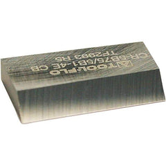 Tool-Flo - Rectangle CB Chipbreaker for Indexables - 0.12" Thick, 0.46" Effective Width - All Tool & Supply