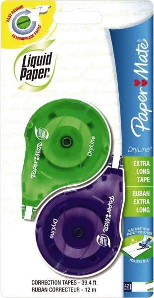 Paper Mate Liquid Paper - 4.2mm x 12 m Correction Tape - All Tool & Supply