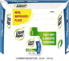 Paper Mate Liquid Paper - Correction Fluids Foam Applicator - 22 ml - All Tool & Supply