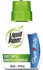 Paper Mate Liquid Paper - Correction Fluids Foam Applicator - 22 ml - All Tool & Supply