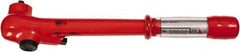 Wiha - 3/8" Drive Insulated Torque Wrench - 5 N/m to 50 N/m Torque, 14-1/2" OAL - All Tool & Supply