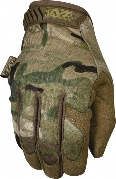 Mechanix Wear - Size XL (11) Synthetic Leather General Protection Work Gloves - For General Purpose, Uncoated, Hook & Loop Cuff, Full Fingered, Camouflage, Paired - All Tool & Supply