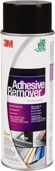 3M - 18.7 oz Adhesive Remover - VOC Content g/L 646, Removes Dirt, Road Tar, Grease - All Tool & Supply