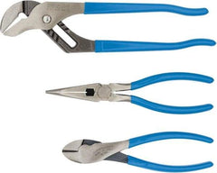 Channellock - 3 Piece Plier Set - Comes in Display Card - All Tool & Supply