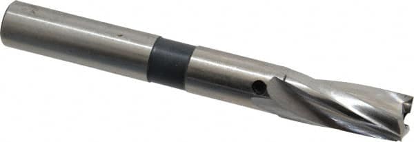 Cleveland - 17/32" Diam, 1/2" Shank, Diam, 3 Flutes, Straight Shank, Interchangeable Pilot Counterbore - All Tool & Supply