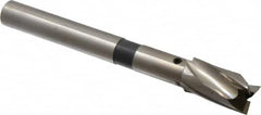 Cleveland - 21/32" Diam, 1/2" Shank, Diam, 3 Flutes, Straight Shank, Interchangeable Pilot Counterbore - All Tool & Supply