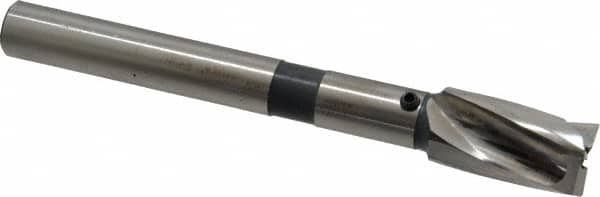 Cleveland - 11/16" Diam, 1/2" Shank, Diam, 3 Flutes, Straight Shank, Interchangeable Pilot Counterbore - All Tool & Supply