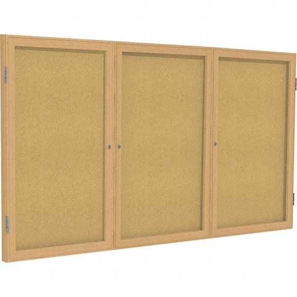 Ghent - Cork Bulletin Boards Style: Enclosed Cork Bulletin Boards Color: Natural Cork - All Tool & Supply