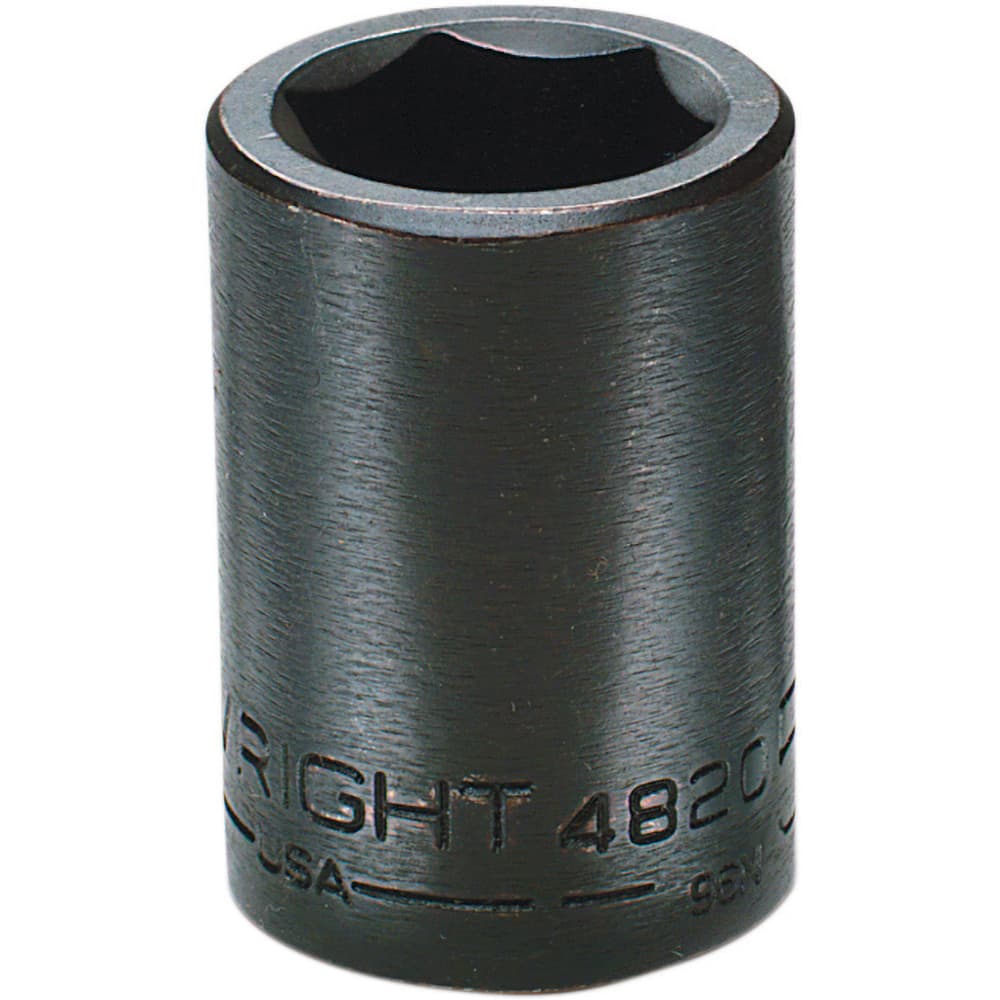 Impact Socket: 6-Point, 1-1/2″ OAL