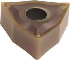 Sumitomo - WNMG332 ESU Grade AC510U Carbide Turning Insert - TiAlN/AlCrN Finish, 80° Trigon, 3/8" Inscr Circle, 3/16" Thick, 1/32" Corner Radius - All Tool & Supply