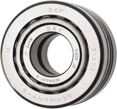 SKF - 25mm Bore Diam, 62mm OD, 36.5mm Wide, Tapered Roller Bearing - 64,400 N Dynamic Load Capacity, 80,000 N Static Load Capacity - All Tool & Supply