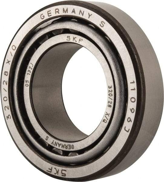 SKF - 28mm Bore Diam, 52mm OD, 16mm Wide, Tapered Roller Bearing - 31,900 N Dynamic Load Capacity, 38,000 N Static Load Capacity - All Tool & Supply