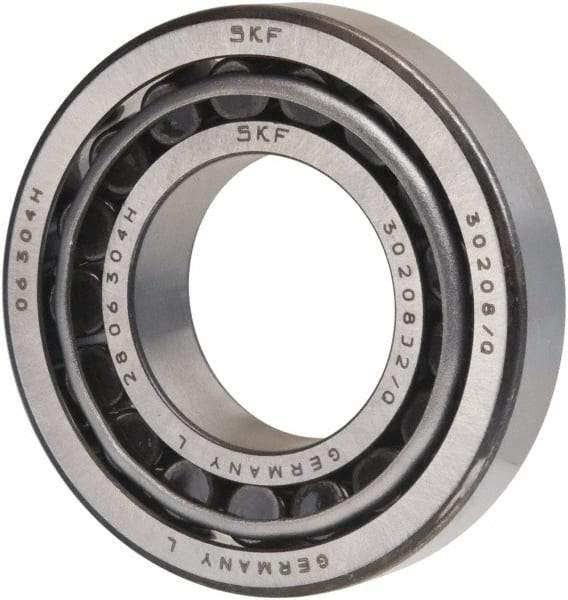 SKF - 40mm Bore Diam, 80mm OD, 19.75mm Wide, Tapered Roller Bearing - 61,600 N Dynamic Load Capacity, 68,000 N Static Load Capacity - All Tool & Supply