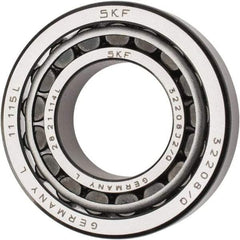 SKF - 40mm Bore Diam, 80mm OD, 24.75mm Wide, Tapered Roller Bearing - 74,800 N Dynamic Load Capacity, 86,500 N Static Load Capacity - All Tool & Supply