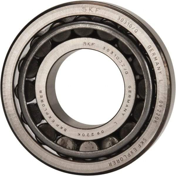 SKF - 50mm Bore Diam, 110mm OD, 29.25mm Wide, Tapered Roller Bearing - 125,000 N Dynamic Load Capacity, 140,000 N Static Load Capacity - All Tool & Supply