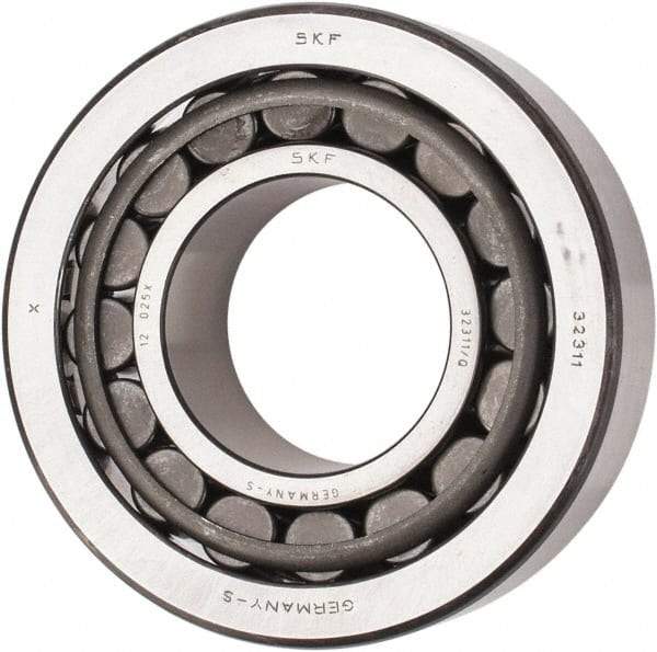 SKF - 55mm Bore Diam, 120mm OD, 45.5mm Wide, Tapered Roller Bearing - 198,000 N Dynamic Load Capacity, 250,000 N Static Load Capacity - All Tool & Supply