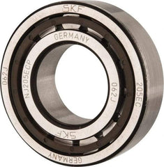 SKF - 25mm Bore Diam, 52mm Outside Diam, 15mm Wide Cylindrical Roller Bearing - 28,600 N Dynamic Capacity, 27,000 Lbs. Static Capacity - All Tool & Supply