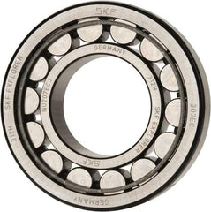 SKF - 35mm Bore Diam, 72mm Outside Diam, 17mm Wide Cylindrical Roller Bearing - 48,400 N Dynamic Capacity, 48,000 Lbs. Static Capacity - All Tool & Supply