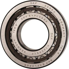 SKF - 45mm Bore Diam, 100mm Outside Diam, 25mm Wide Cylindrical Roller Bearing - 99,000 N Dynamic Capacity, 100,000 Lbs. Static Capacity - All Tool & Supply