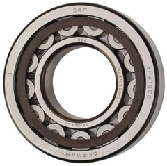 SKF - 50mm Bore Diam, 110mm Outside Diam, 27mm Wide Cylindrical Roller Bearing - 110,000 N Dynamic Capacity, 112,000 Lbs. Static Capacity - All Tool & Supply