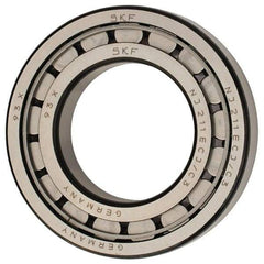 SKF - 55mm Bore Diam, 100mm Outside Diam, 21mm Wide Cylindrical Roller Bearing - 84,200 N Dynamic Capacity, 95,000 Lbs. Static Capacity - All Tool & Supply