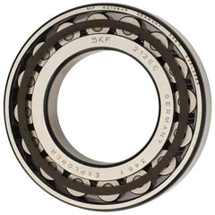 SKF - 60mm Bore Diam, 110mm Outside Diam, 22mm Wide Cylindrical Roller Bearing - 93,500 N Dynamic Capacity, 102,000 Lbs. Static Capacity - All Tool & Supply