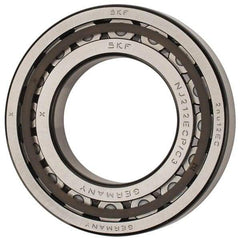 SKF - 60mm Bore Diam, 110mm Outside Diam, 22mm Wide Cylindrical Roller Bearing - 93,500 N Dynamic Capacity, 102,000 Lbs. Static Capacity - All Tool & Supply