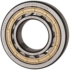 SKF - 70mm Bore Diam, 150mm Outside Diam, 35mm Wide Cylindrical Roller Bearing - 205,000 N Dynamic Capacity, 228,000 Lbs. Static Capacity - All Tool & Supply