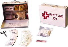 Ability One - 47 Piece, 47 Person, Industrial First Aid Kit - Metal Case - All Tool & Supply