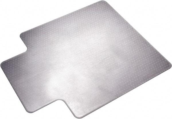 Ability One - 53" Long x 45" Wide, Chair Mat - Single Lip, Straight Edge Style - All Tool & Supply