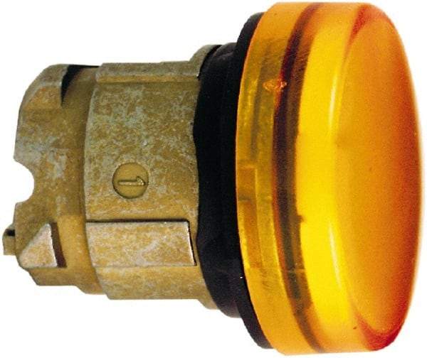 Schneider Electric - Orange Lens Pilot Light - Round Lens, Shock Resistant, Vibration Resistant, Water Resistant - All Tool & Supply