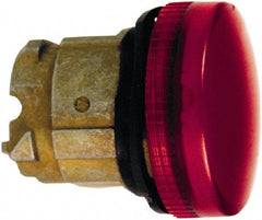 Schneider Electric - Red Lens LED Pilot Light - Round Lens, Shock Resistant, Vibration Resistant, Water Resistant - All Tool & Supply