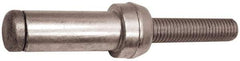 Marson - Button Head Steel Structural Blind Rivet - Steel Mandrel, 0.595" to 0.656" Grip, 0.38" Head Diam, 0.277" to 0.292" Hole Diam, 1/4" Body Diam - All Tool & Supply